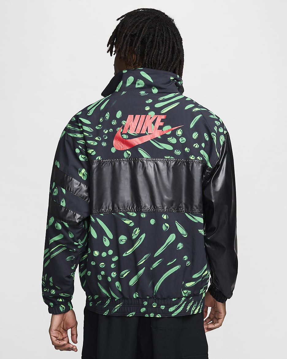 Veste a motifs legere Nike Football Nigeria Courtside pour homme